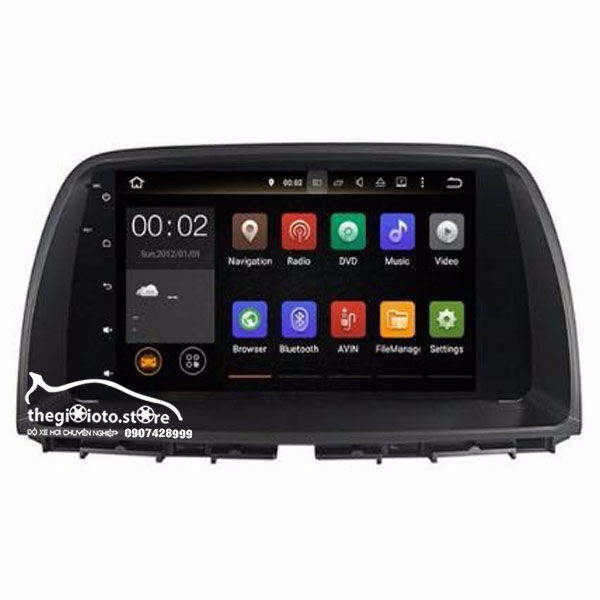 Độ màn hình Android xe mazda 2013-2015